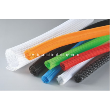 Cable trenzado de PET con cierre automático y funda trenzada